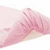 Lenzuolo lettino Italbaby 020 0060 01 TINTA UNITA con angoli Rosa