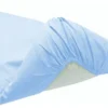 Lenzuolo lettino Italbaby 020 0060 02 TINTA UNITA con angoli Azzurro