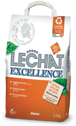 Lettiera gatti Monge 1511 LECHAT EXCELLENCE Mais Agglomerante
