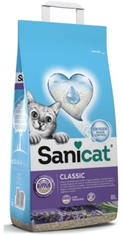 Lettiera gatti Sanicat 320041 Classic Oxygen (8 lt)