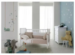 Lettino infanzia Pali 0127FLIB FLIPPY evolutivo trasformabile Bianco