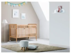 Lettino infanzia Pali 0127FLIN FLIPPY evolutivo trasformabile Naturale