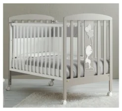 Lettino infanzia Pali 0127ORSTS ORSETTO Bianco e Tortora