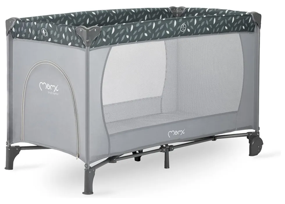 Lettino viaggio Momi LOZE00015 BELOVE Crib grey