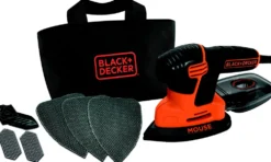 Levigatrice a delta Black & Decker KA2000QS con accessori