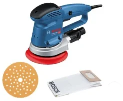 Levigatrice rotorbitale Bosch Professional 0601372800 Gex 34 150 con a