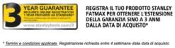 Levigatrice rotorbitale Stanley FME440K FATMAX con accessori