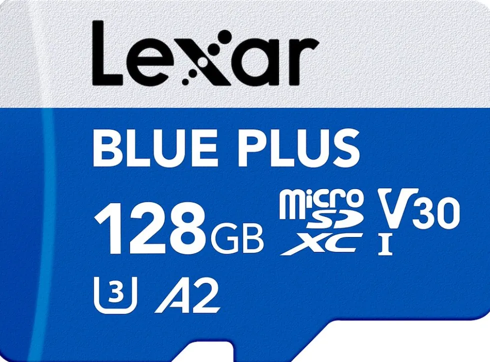 Lexar Card Micro Sdxc 128Gb 170Mb/S Blue Plus W/Adat