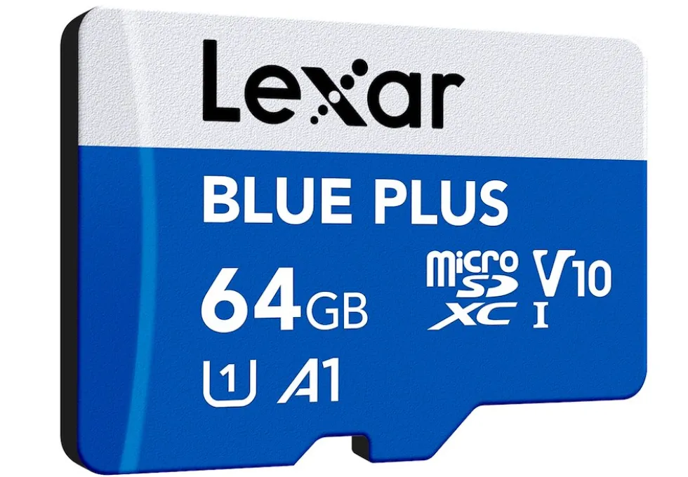 Lexar Card Micro Sdxc 64Gb 170Mb/S Blue Plus W/Adat