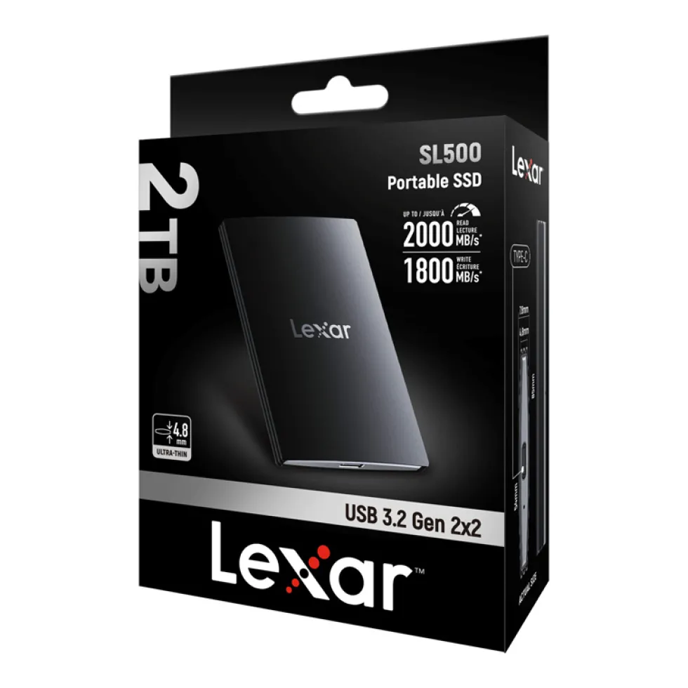 Lexar SL500 2TB SSD Portatile Esterno