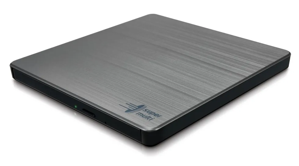 LG/HITACHI MASTERIZZATORE DVD ESTERNO GP60NS60 SLIM USB2.0 SILVER
