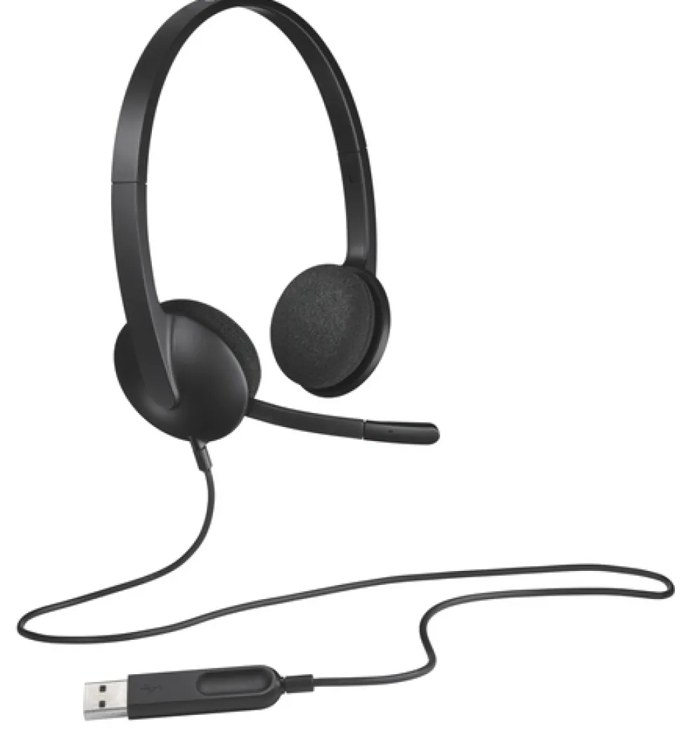 LOGITECH CUFFIA CON MICROFONO H340 USB 981-000475