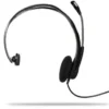 LOGITECH CUFFIE MONO HEADSET 850 CON MICROFONO NERO 981-000096