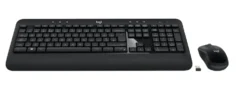 LOGITECH KIT TASTIERA+MOUSE WIRELESS USB NERO MK540 920-008679