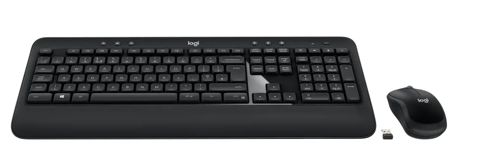 LOGITECH KIT TASTIERA+MOUSE WIRELESS USB NERO MK540 920-008679