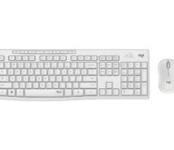 LOGITECH KIT TASTIERA+MOUSE WIRELESS USB BIANCO MK295 920-009821