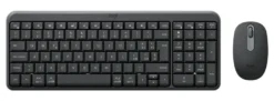 LOGITECH KIT TASTIERA+MOUSE WIRELESS USB NERO MK250 920-013534