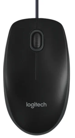 LOGITECH MOUSE OTTICO USB B100 NERO 910-003357