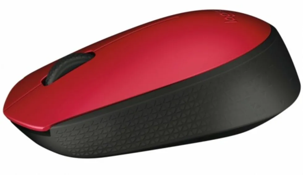 LOGITECH MOUSE OTTICO WIRELESS M171 ROSSO 910-004641