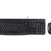 LOGITECH TASTIERA+MOUSE USB NERO MK120 920-002543