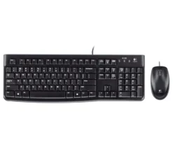 LOGITECH TASTIERA+MOUSE USB NERO MK120 920-002543