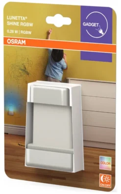 Luce notturna Osram LUNETTA SHINE RGB White