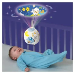 Luce notturna VTech Electronics 508707 BABY proiettore Luna, dolce not