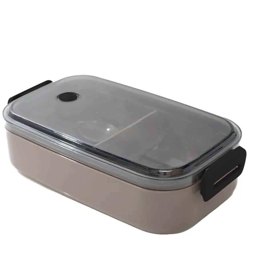 Lunch box con posate, in ABS 21,5 x 11,5 x h 6 cm - Subway