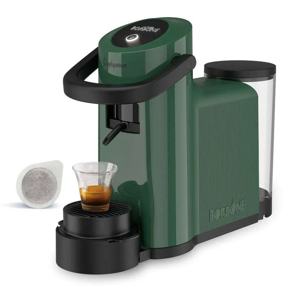 Macchina caffè Borbone SimplyMoon Verde, 15 bar, 0.9L