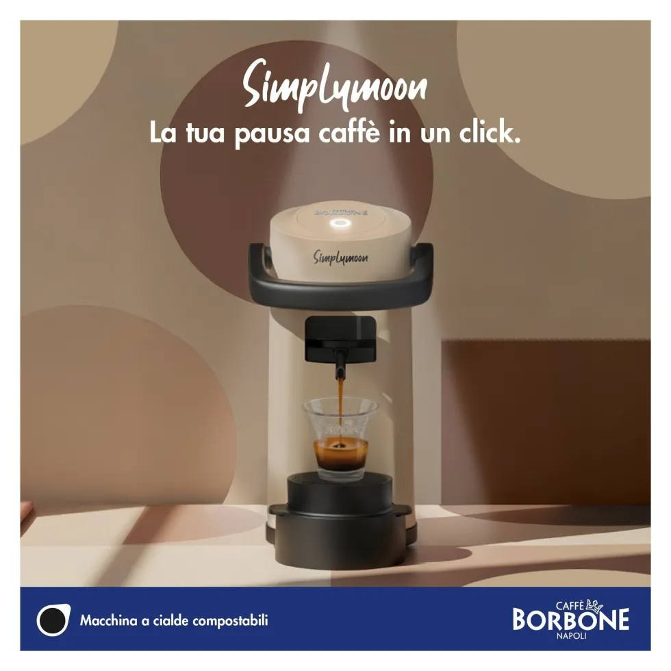 Macchina caffè Borbone SIMPLYMOON Sabbia