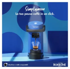 Macchina caffè Borbone SIMPLYMOON Blue