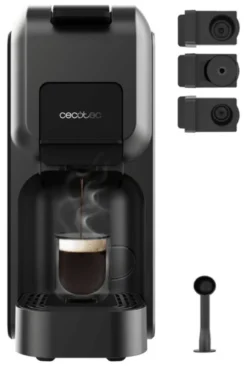 Macchina caffè Cecotec 01851 FREESTYLE Compact 4in1 Black e Gray