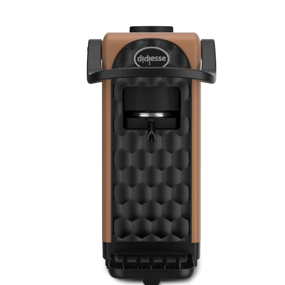 Macchina caffè cialde Didiesse DarksIde Bronzo 650W con serbatoio estraibile
