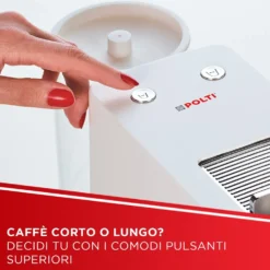 Macchina caffè cialde Polti Coffea S15W con 54 cialde incluse