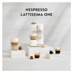 Macchina caffè De Longhi 0132193476 LATTISSIMA ONE EN510 W White