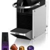 Macchina caffè De Longhi 0132193834 PIXIE EN 127S Silver e Black