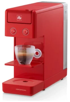 Macchina caffè Illy 60559 IPERESPRESSO Y3.3 Espresso&Coffee Red