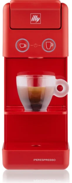 Macchina caffè Illy 60559 IPERESPRESSO Y3.3 Espresso&Coffee Red