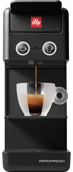 Macchina caffè Illy 60557 IPERESPRESSO Y3.3 Espresso&Coffee Black