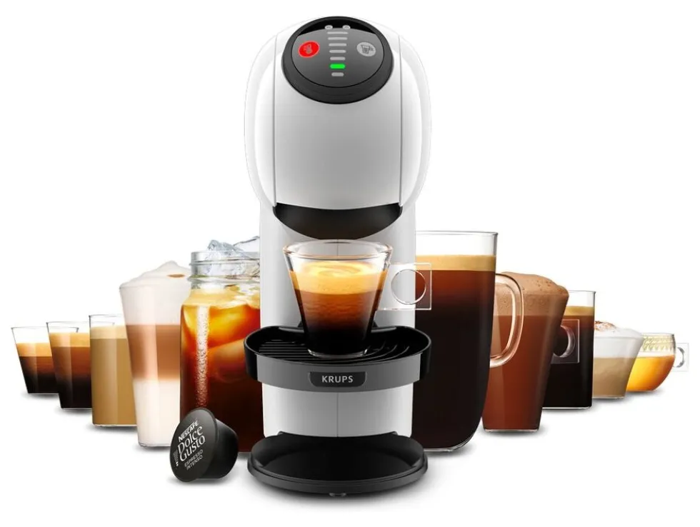 Macchina caffè Krups KP2431K GENIO S White
