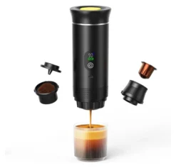 Macchina caffè Melchioni 118320019 CAFFE GO 3in1 (Ricaricabile) Black