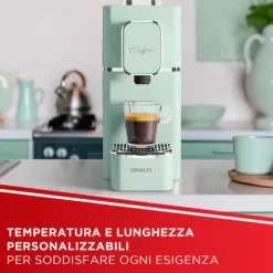 Macchina da caffè a cialde Polti Coffea S15G con espulsione automatica