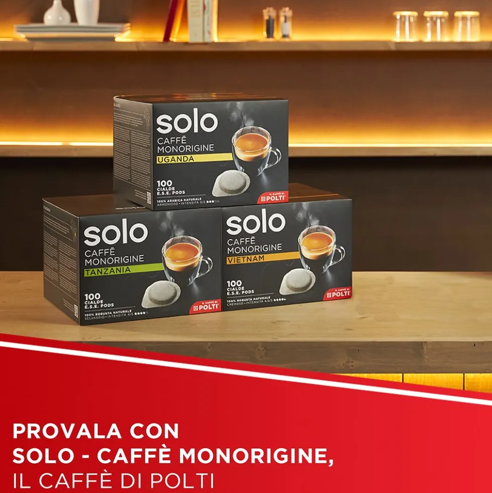 Macchina da caffè a cialde Polti Coffea S15G con espulsione automatica