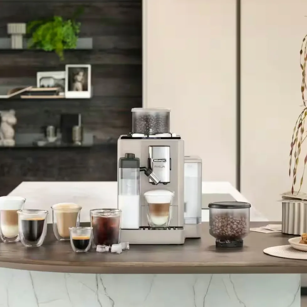 Macchina da caffè automatica De Longhi Rivelia EXAM440.55.B beige