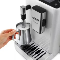 Macchina da caffè automatica De Longhi Rivelia EXAM440.35.W bianca