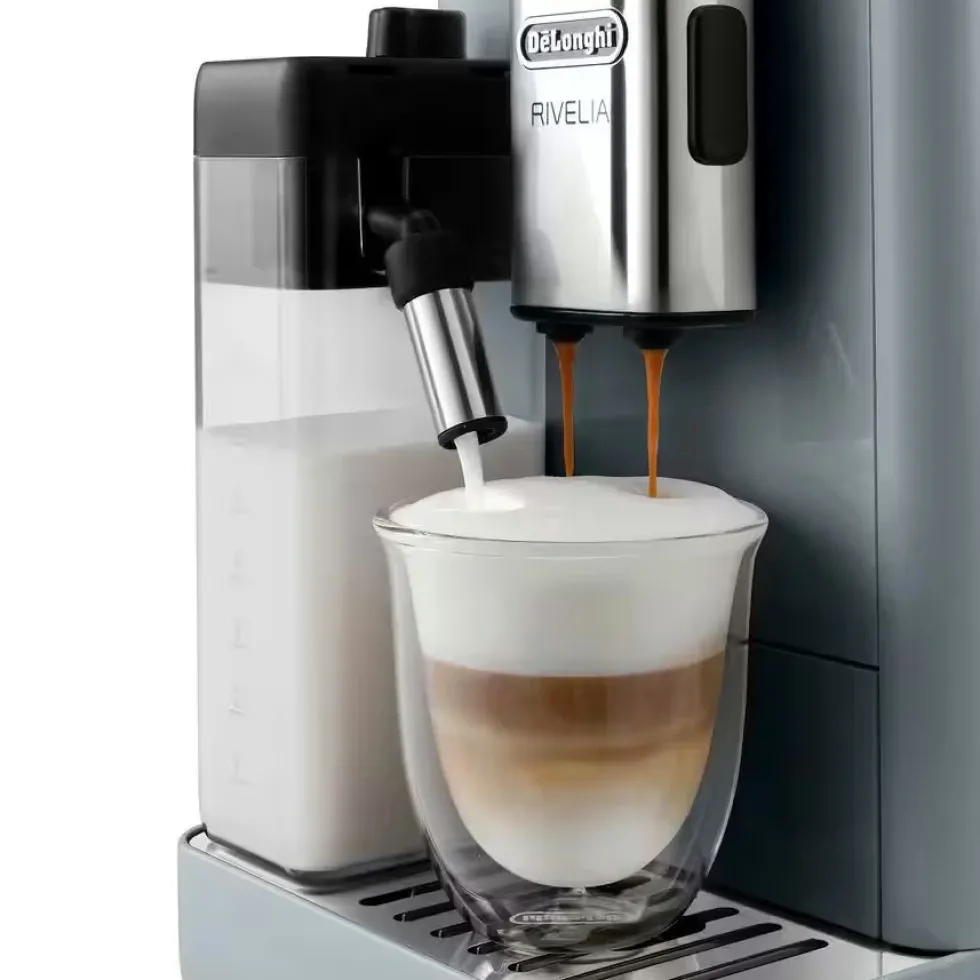 Macchina da caffè automatica De Longhi Rivelia EXAM440.55.G grigia