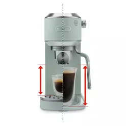Macchina da caffè espresso De Longhi Dedica Duo EC890.GR verde