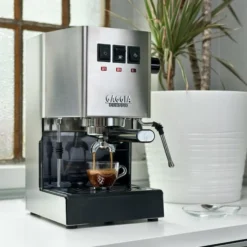 Macchina da caffè espresso Gaggia Classic E24 Inox RI9481/11
