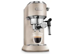 Macchina da caffè manuale Dedica metallic EC 785 Beige