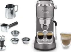 Macchina da caffè manuale De Longhi Dedica Arte EC885.GY